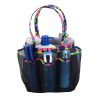 Polyester Multi Pocket Shower Mesh Tote Bag