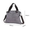 Canvas Women's Vintage Shoulder Crossbody Tote Bag