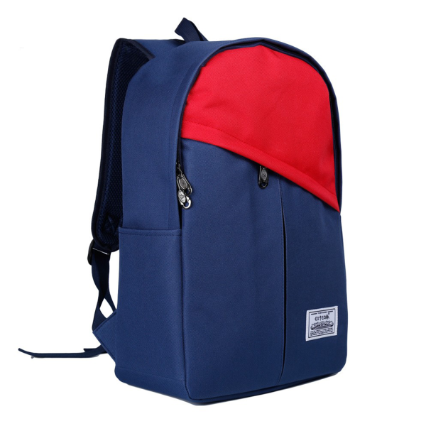 Nylon Double Shoulder Leisure Student Backpack