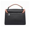 Genuine leather square crossbody bag handbag for woman