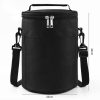 Cooler Lunch Insulation Cylindrical Bucket Bag