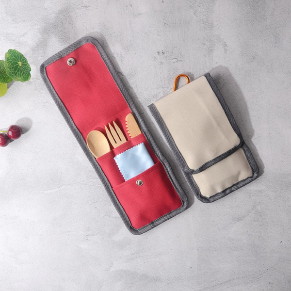 outdoor camping cutlery storage bag