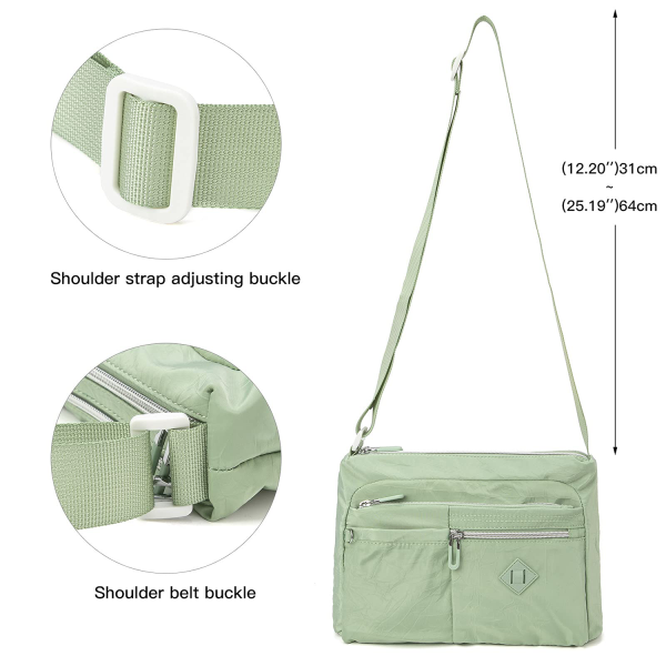 Waterproof Lightweight Casual Shoulder Crossbody Bag