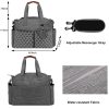Polyester Large Capacity Diaper Tote Mommy Cross-body Bag