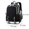 Oxford Cloth Backpack With USB Charging Port