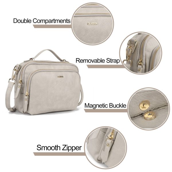 Pu Small Open pocket Crossbody Bag Women
