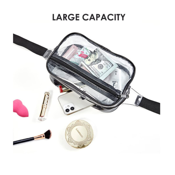 Waterproof Clear PVC Waist Bag