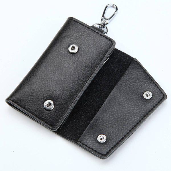 Leather Car Key Holder Bag
