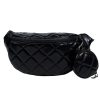 PU Simple And Stylish Rhombus One-shoulder Chest Bag