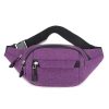 Nylon Fanny Bag With 4 Pockets