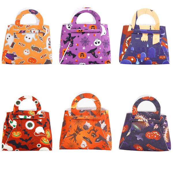 Collapsible Halloween Felt Candy Handbag