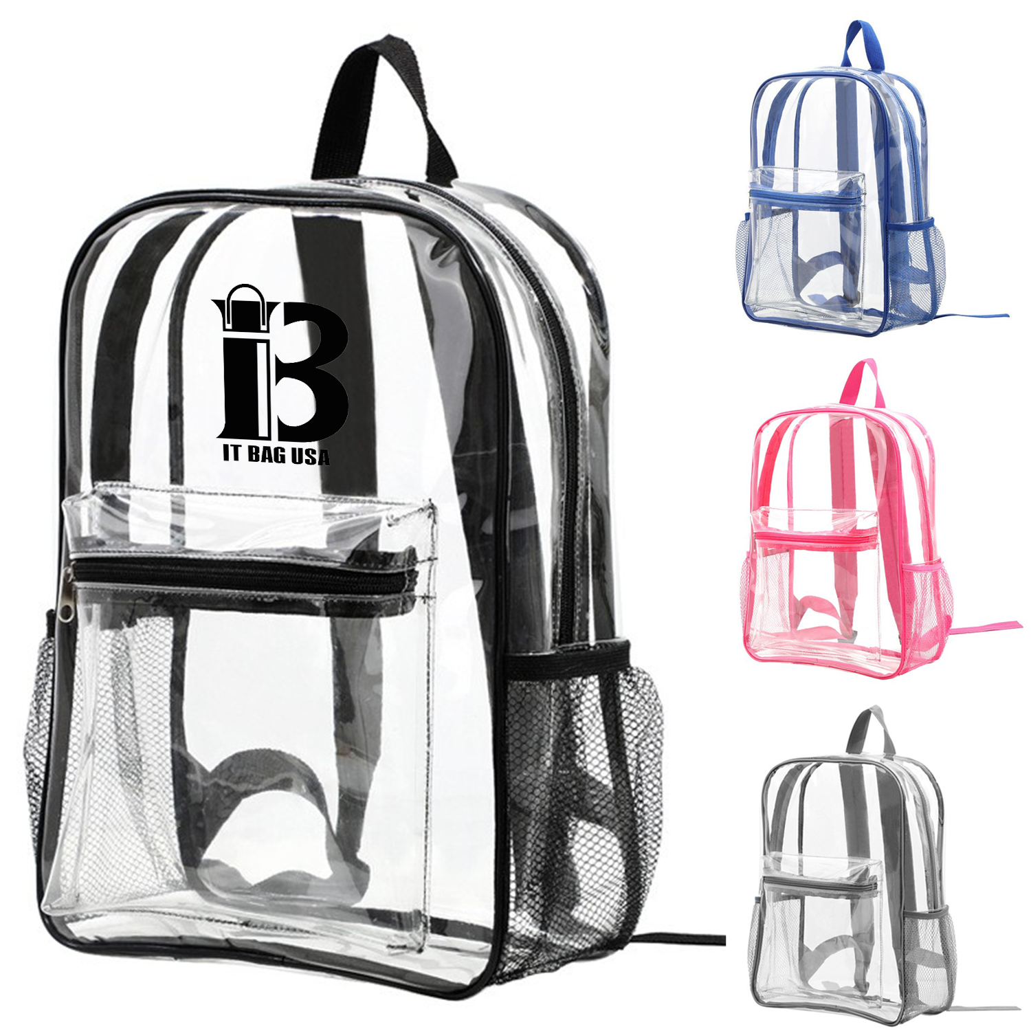 Clear Waterproof Book Backpack