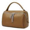 Genuine Leather zipper cross-body women's bag handbag