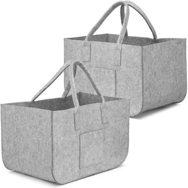 Foldable Felt Shopping Tote Bag