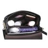Black Genuine leather Cross-body bag for women