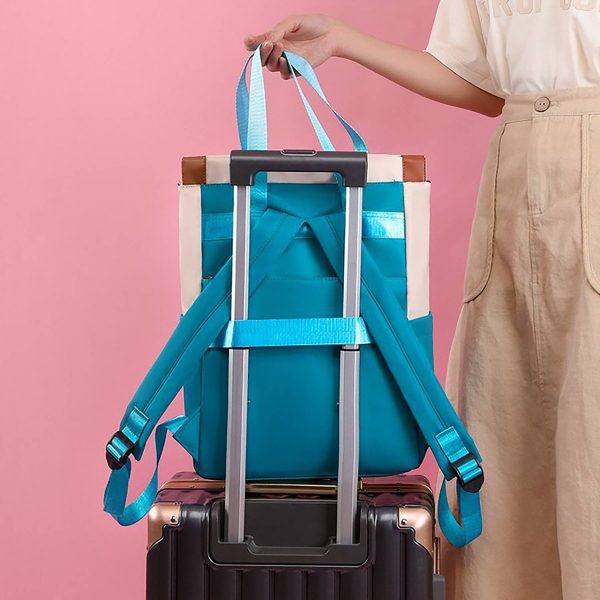 Nylon Leisure Bags Female Travel Backpack