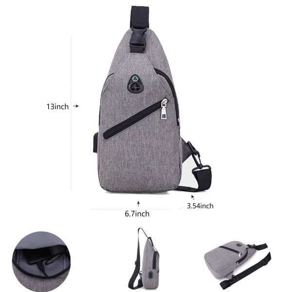 Oxford Travel Crossbody Sling Bag