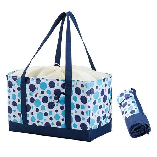 Large Capacity Portable Drawstring Cooler Insulated Bag