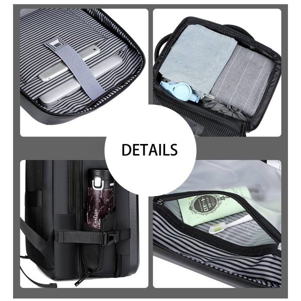 Eva Large capacity hard shell laptop backpack