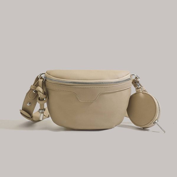 PU Stylish and simple crossbody sling bag