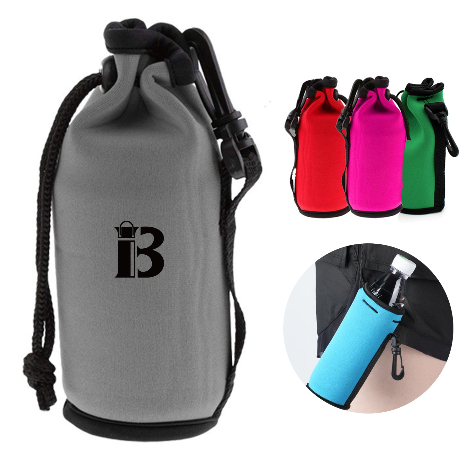 Neoprene water bottle holder