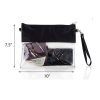 Transparent shoulder strap bag
