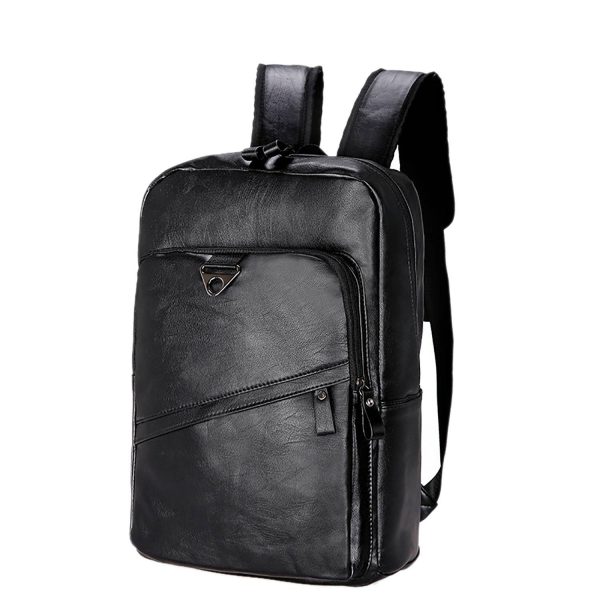 Classic PU Leather Bag for Travel and School