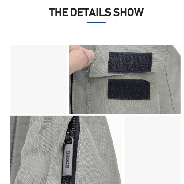 Sling Chest Bag with Adjustable Rope Shoulder Strap