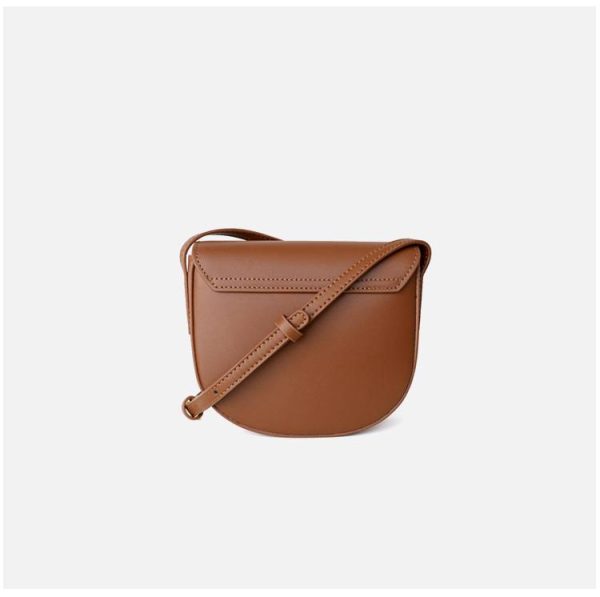 PU Leather Saddle Crossbody Bags For Women