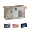 Mesh Cosmetic Zippered Makeup Bag