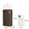 Genuine Leather RFID 2 fold Horizontal square shape Wallets