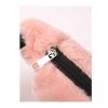 women winter Faux Fur Fanny Pack