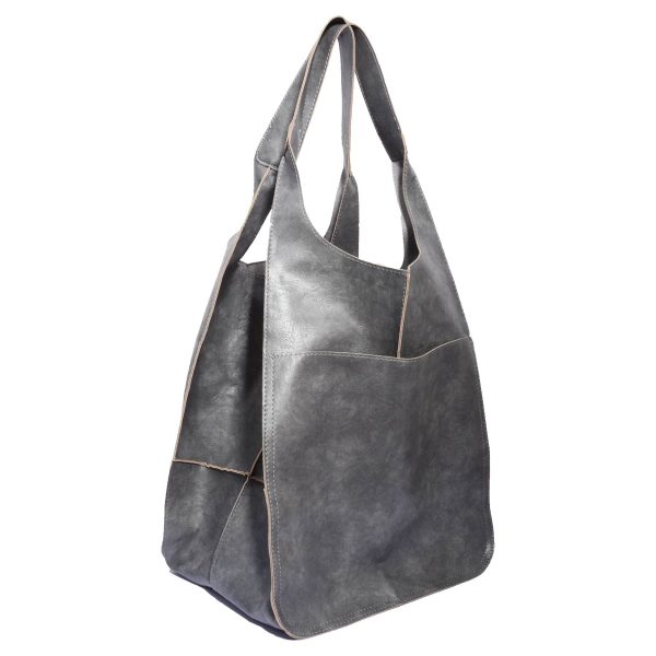 Large PU Leather Satchel Tote Shoulder Bags