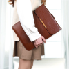 Waterproof Anti-scratch Leather Sleeve with Pouch