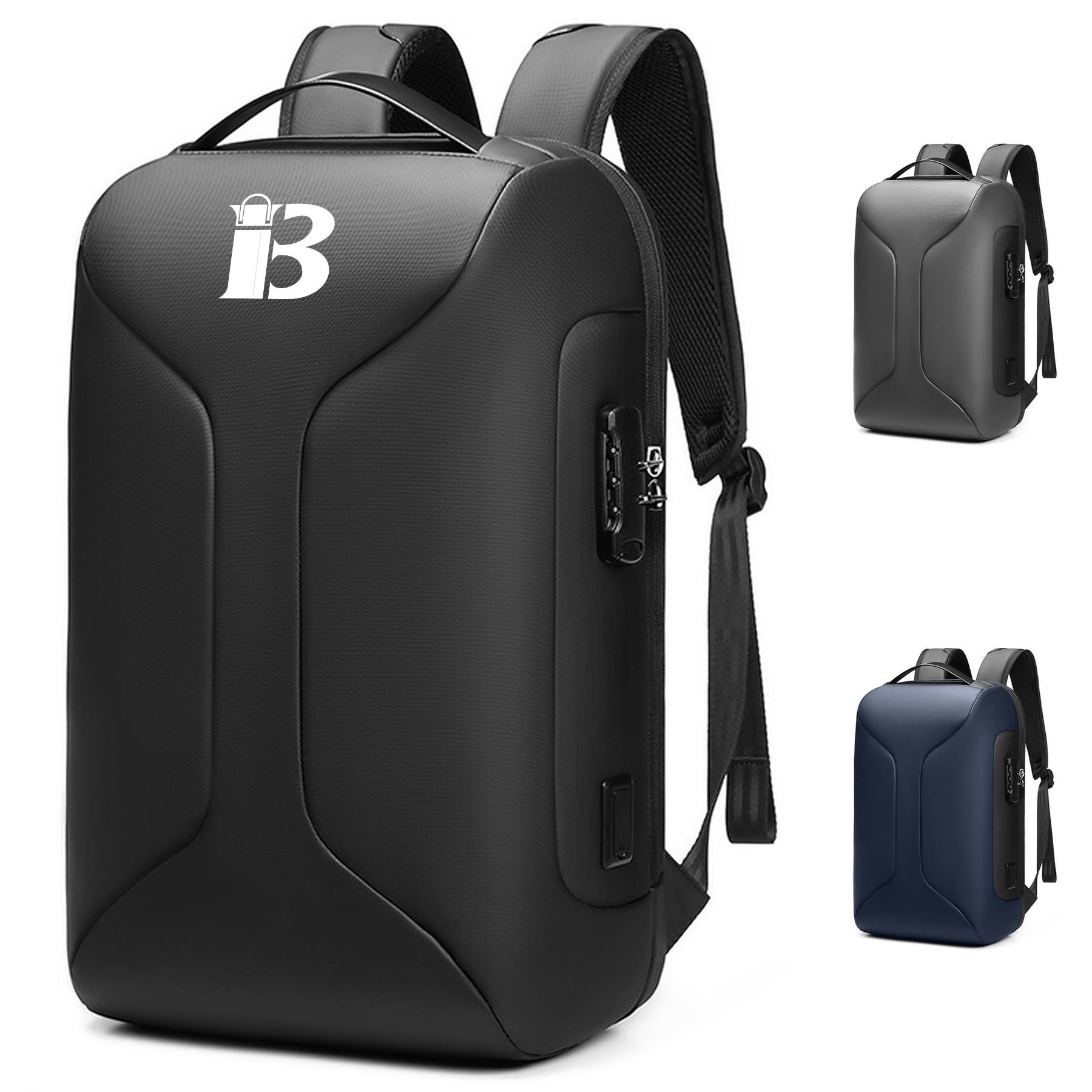 Oxford Anti-Theft Travel Backpack with USB Charging Port