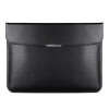 Waterproof PU Leather Laptop Sleeve with Magnetic Closure