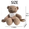Cotton Cute bear plush doll backpack