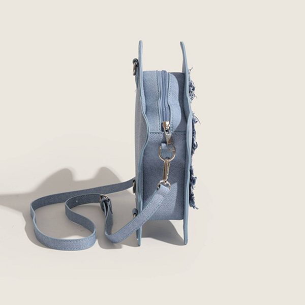 PVC Pentagram Shaped Crossbody Bag Backpack