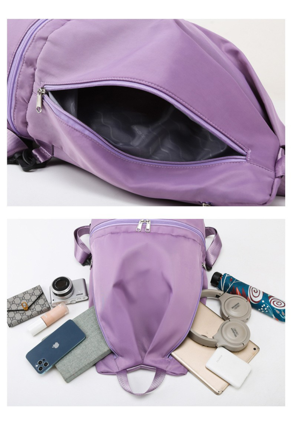 Gym backpack for Women men with Shoes Compartment