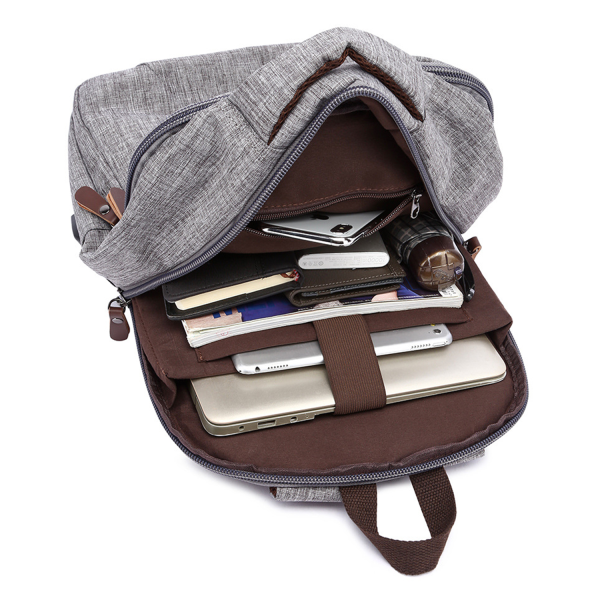 Laptop Backpack with USB Charging Port