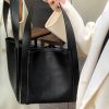 PU Leather Shopping Tote Bag