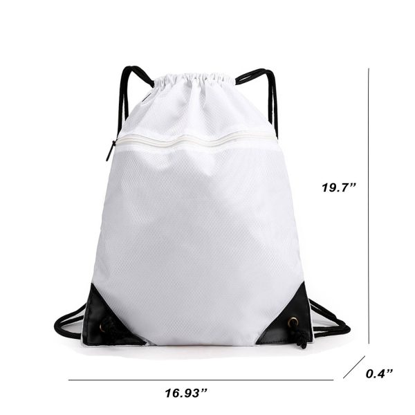 Oxford Cloth Drawstring Backpack