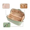 Leather Cosmetic Bag Waterproof Portable