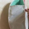 Oxford baseball shaped tote bag