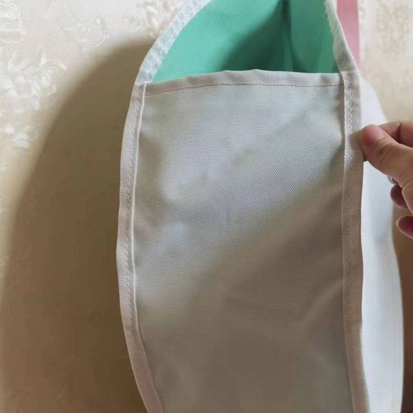 Oxford baseball shaped tote bag