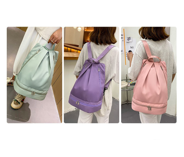 Gym backpack for Women men with Shoes Compartment