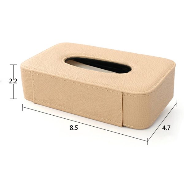 PU Leather Tissue Holder for Car