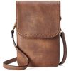 Genuine Leather Small Crossbody Bags for Women Wallet Purses