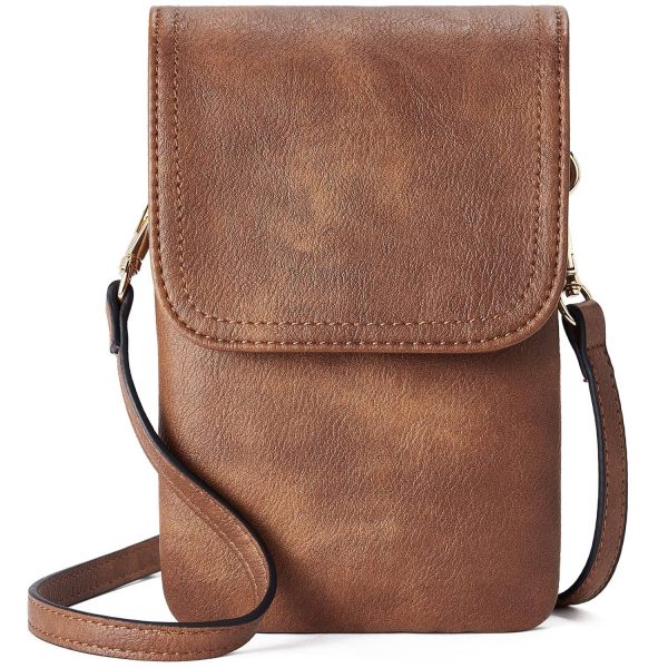 Genuine Leather Small Crossbody Bags for Women Wallet Purses
