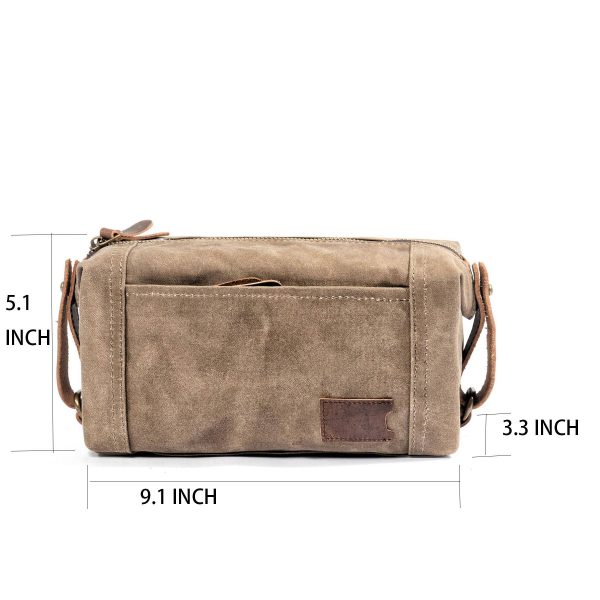 Canvas Toilet Portable Travel Small Bag